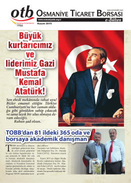 Büyük kurtarıcımız ve liderimiz Gazi Mustafa Kemal Atatürk!