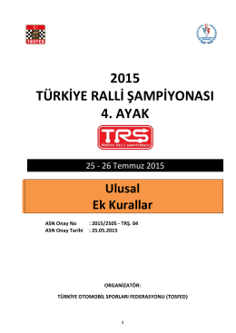 2015 türkiye ralli şampiyonası 4. ayak