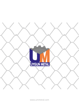 katalog - UM Uygun Metal Ankara Tel Örgü