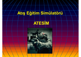 ATESIM Sunumunu (15 MB )