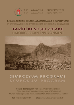 program - Dr.Ali Kemal ARKUN