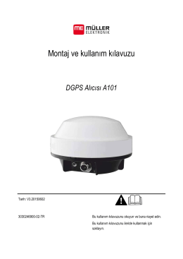 Montaj ve kullanım kılavuzu - Müller Elektronik GmbH & Co.