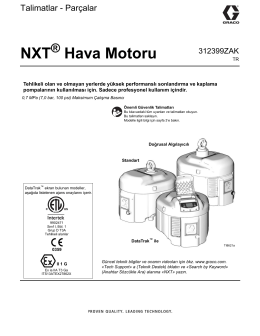 312399ZAK - NXT Air Motor, Instructions-Parts List