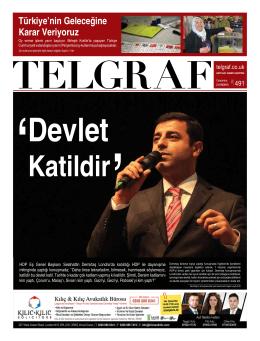Sayı 491 - Telgraf Gazetesi