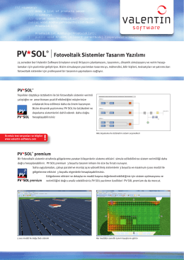 PV*SOL® - Valentin Software