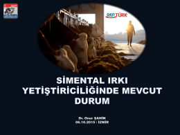 Baş - Türkiye Damızlık Sığır Yetiştiricileri Merkez Birliği