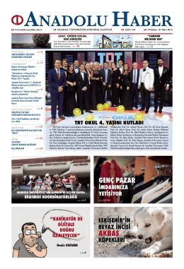 akbaş akbaş - Anadolu Haber Gazetesi