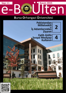Öğretmenler Günü - Bursa Orhangazi Üniversitesi