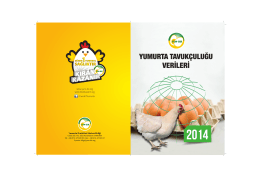 Sektör Verileri 2014 - YUM-BİR Yumurta Üreticileri Merkez Birliği