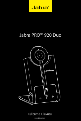 Jabra PRO™ 920 Duo
