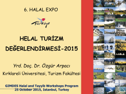 Helal Turizm - GIMDES Halal Certification