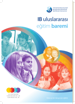 IB uluslararası eğitim baremi