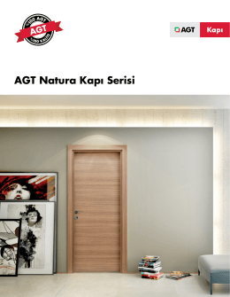 AGT Natura Kapı Serisi
