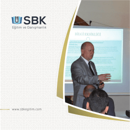 eğitim verdiğimiz kurumlar - SBK Eğitim ve Danışmanlık