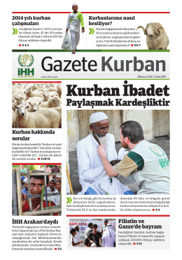 Gazete Kurban 2015