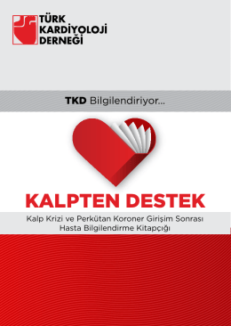 KALPTEN DESTEK - Türk Kardiyoloji Derneği