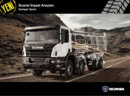 Yeni Scania Damper Serisi