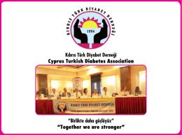 İndir - Kıbrıs Türk Diyabet Derneği
