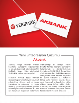 Akbank - VERIPARK