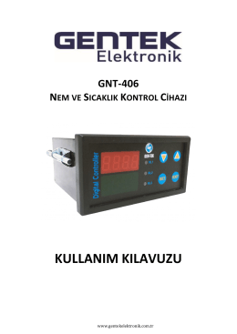 pdf görüntüle - Gentek Elektronik