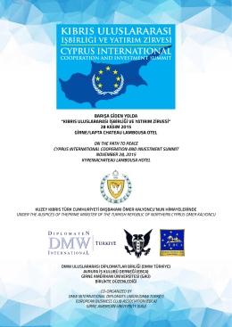 kıbrıs uluslararası - european business club
