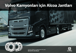 Volvo Kamyonları için Alcoa Jantları - AK-SET