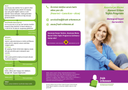 Avusturya Meme Kanseri Erken Teşhis Programı Mamografi hayat