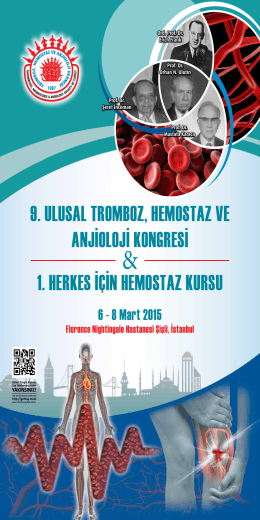 duyuru için tıklayınız. - Türk Hematoloji Derneği