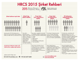 HRCS 2015 Şirket Rehberi - Global İnsan Kaynakları Yetkinlikleri