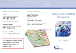 Beyin ve Sinir Cerrahisi - Klinikum Region Hannover GmbH