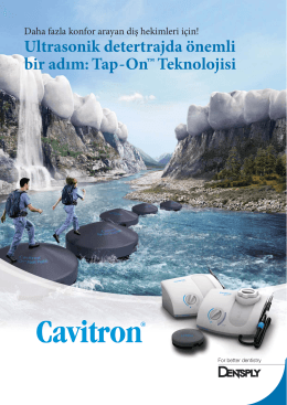 Cavitron® - DENTSPLY Türkiye