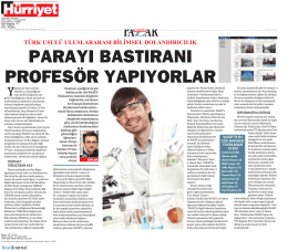 Türk Usulü Uluslararası Bilimsel Dolandırıcılık