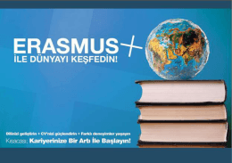 2015-2016 Öğrenim ve Staj Erasmus-Programı