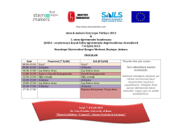 stem & makers fest/expo Türkiye 2015 & 1. stem öğretmenler