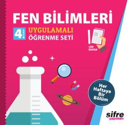 Örnek Sayfalar - Şifre Yayınları