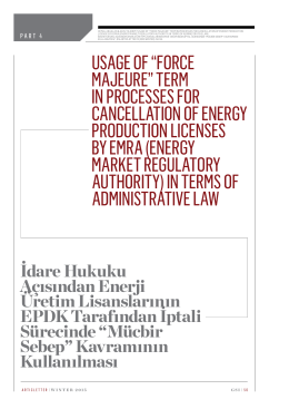 energy market regulatory