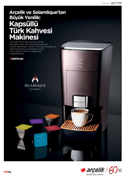 Kapsüllü Türk Kahvesi Makinesi