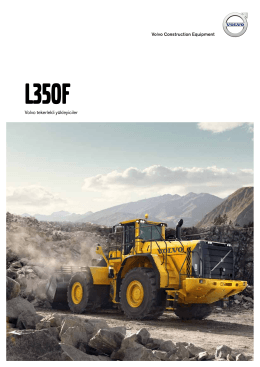 Broşür L350F  - Volvo Construction Equipment
