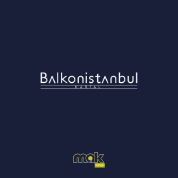 E-Katalog - Balkon İstanbul