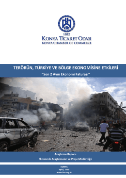 terörün, türkiye ve bölge ekonomisine etkileri