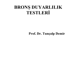 Prof. Dr. Tunçalp DEMİR
