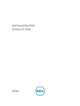 Dell PowerEdge R220 Kullanıcı El Kitabı
