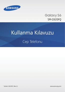 MOD - Galaxy S6 Manual User Guide