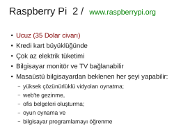 Raspberry Pi 2 / www.raspberrypi.org