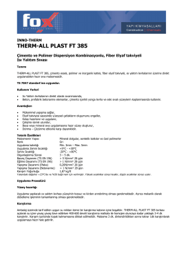 THERM-ALL PLAST FT 385