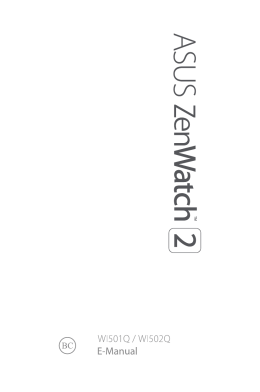 ASUS ZenWatch Manager uygulaması