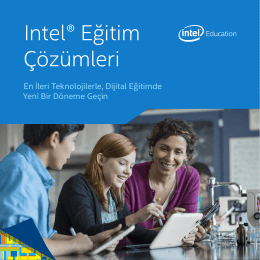 Intel® Eğitim Çözümleri