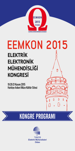 elektrik elektronik mühendisliği kongresi