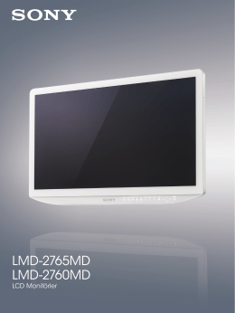 LMD-2765MD LMD-2760MD