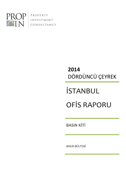 istanbul ofis raporu - PROPIN | Property Investment Consultancy
